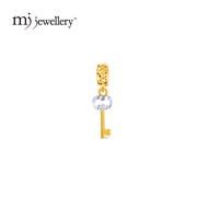 MJ Jewellery Gold Key Charm P36  375 Gold & 916 Gold