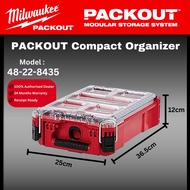 Milwaukee Packout Compact Organizer / 48-22-8435 / Bekas Simpanan / Tool Box / Storage Box