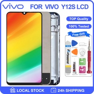 Original LCD With Frame For VIVO Y12S/Y12A/Y15A/Y15S LCD Display Touch Screen Digitizer Assembly For