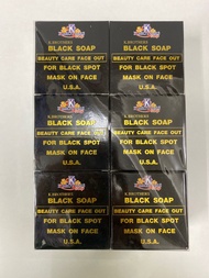 K Brothers Black soap 50gm [ 12pcs ] For dark spot on face
