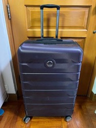 法國 Delsey Air Armour 30吋 行李箱 喼 suitcase 可擴充 (77cm) 紫色 (損壞零件)