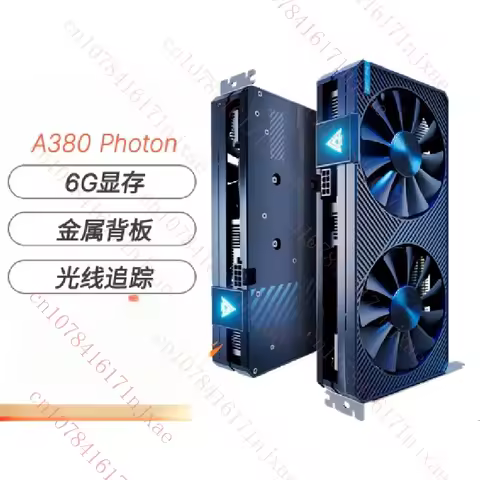 For intel Arc A380 Photon 6G GDDR6OC design Video desktop computer graphics card