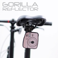 reflektor sepeda bentuk gambar kamera camera polaroid pink