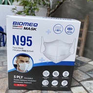 White Biomeq Mask N95 Mask