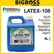 4L Pentens Latex 108 Multifunction Bonding Latex | Bonding Liquid | Cement Bonder | Bonding Latex [R