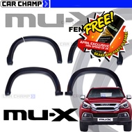 Isuzu Mux ( Mu-x ) 2017 to 2020 Fender Flare ( Slimtype ) 2015 2016 2017 2018 2019 ( Car Accessories