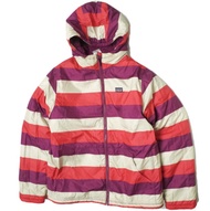 二手 Patagonia 2011 兒童 Dynamite Duo 夾克，XL 碼（14），TME 紫色，雙面抓絨外套。