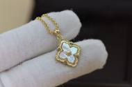 Buccellati outlet necklace 四葉草 白色貝母 頸鍊