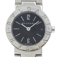 【日本直送】寶格麗 BVLGARI Bvlgari Bvlgari 手錶 BB23SS 不鏽鋼 石英 指針式顯示 黑色錶盤 女仕【二手】