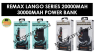 (SG)REMAX LANGO SERIES 20000AH 30000MAH 2.1A POWERBANK