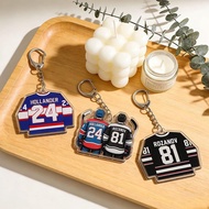 Tv Show Heated Rivalry Keychain Accessories Bag Shane Hollander Mini 24 81 Keyrings Gifts Fans A0o3