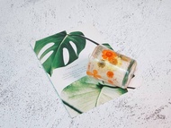 【夏日晶漾花燭】蠟燭材料包 乾燥花 果凍蠟燭 手作材料包 燭台