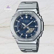 Casio G-STEEL 2100 GM-2110D-2B GM-2110D-2BJF Resin/Sarung Keluli Tahan Karat Band Kaca Mineral 200m 