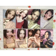 PC photocard official hearts2hearts jiwoo the chase style