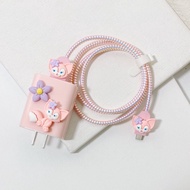 OPPO Charger Cover 18w/33w/65w/80w Cute Pink Cartoon Charger Cover oppo Reno 7z 5g/remalme 9 pro/opp