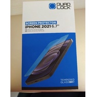 Quad Lock Glass Screen Protector iPhone 9H Mini 13 Pro Max