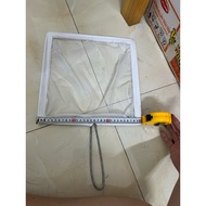 30x30cm square racket to remove bobo, water eggs, betta fish, moss in the pond