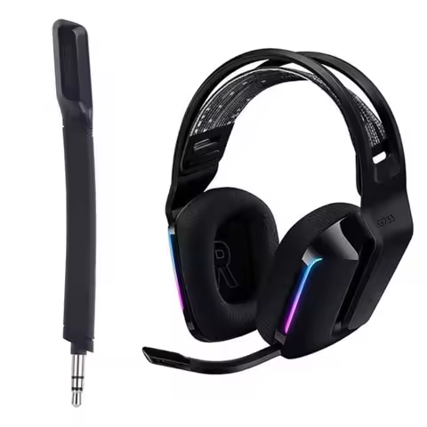 Replacement Microphone Professional Clear Noise Reduction Mic Replacement For Logitech G733 Lightspe