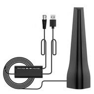 Indoor Omni-Directional Rhombic Ground Wave High Definition 4K Digital TV Antenna, Long Range Signal