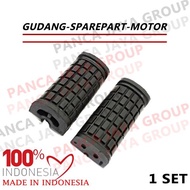 KARET BARSTEP BAR-STEP DEPAN SHOGUN 125 SP FL FD SMASH NEW TITAN TORNADO TRS TRZ TS 125 RGR 150 SMAS