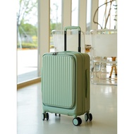 Front Open Lid Luggage 67cm Boarding Case Side Open Trolley Case 80cm Anti-Shock Suitcase Extension 