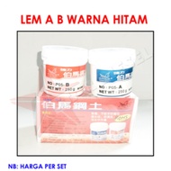 AB GLUE BLACK COLOR AB EPOXY GLUE FOR BILED PROJIE