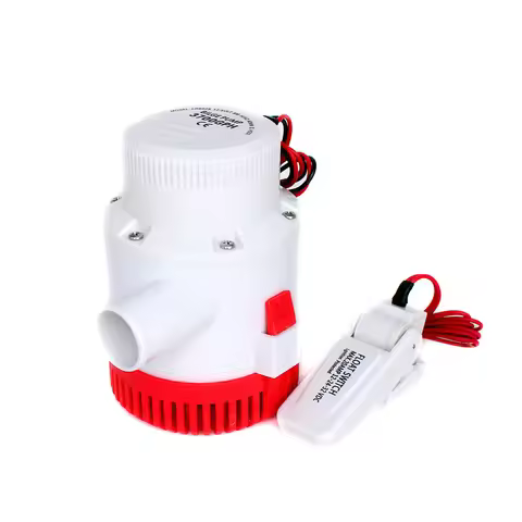 Large flow dc 12v 24v bilge pump 3700GPH electric water pump for boats submersible boat water pump w