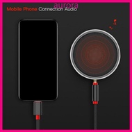 Aur Type C to 3 5mm Sound Adapter Cable 1m 39 37inch Heavy Duty for Home Theater