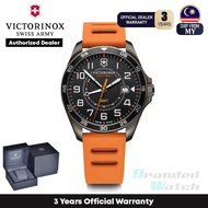 [Official Warranty] Victorinox Swiss Army 241897 Men's Field Force Sport GMT Silicone Strap Watch (watch for men / jam tangan lelaki / victorinox swiss army watch for men / victorinox swiss army watch / men watch)
