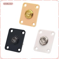 [szxmkj2lp] Square Electric Guitar Output   Socket Plate for LP Guitar Musical Parts