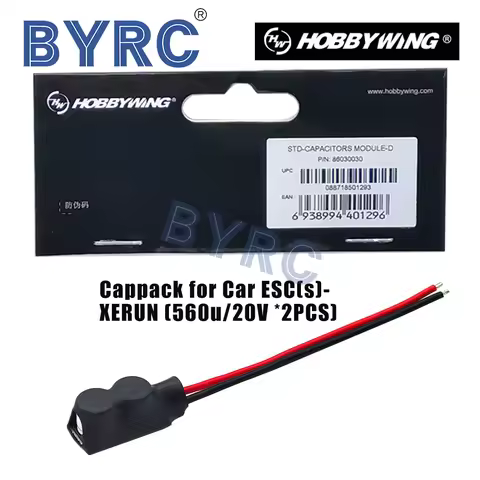 1Pcs Hobbywing Low-impedance Capacitor Module 2 for Ezrun Xerun Car ESC Super Capacitor Module#2 Mod