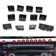 Car Front Dashboard Radio CD Player Digit Button Switch Buttons Cover Trim For BMW M3 M4 F20 F21 F22