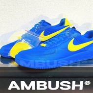 AMBUSH x Nike Air Force 1 Low 藍黃色聯名款 男女同款