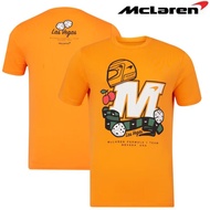 2025 Latest F1 Racing Suit+McKay Wheel Fleet F1 Racing Suit+Summer Men Women Short-Sleeved T-Shirt