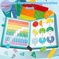 PeaceShells Magnetic Fraction Demonstration Book, Magnetic Fraction Book For Kids, Magnetic Fraction