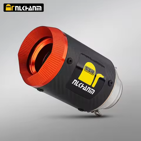 51mm Universal Austin Racing GP1-R Motorcycle Exhaust Muffler Escape For Kawasaki Honda Suzuki Yamah