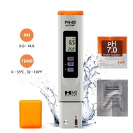 HM Digital PH-80 Digital PH Tester PH and Temperature Tester Thermometer