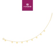 HABIB 375/9K Yellow Gold Bracelet X5FOR6B6874