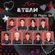 [NEW] &TEAM ANDTEAM ID Photo Passport Set | AOARASHI 2025 Seasons Greetings DARK MOON WAR CRY Go In 