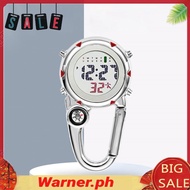 Clip-on Fob Watch Carabiner Watch Camping Tools Ideal for Doctors Nurses Outdoor