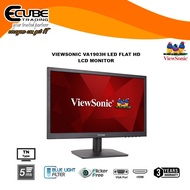 VIEWSONIC 19" VA1903H LED FLAT HD READY (1366x768 @ 60Hz) TN LCD MONITOR (5MS, VGA + HDMI INPUT, VES