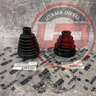 Boot Axle Rubber Boot Drive Shaft Front In Out 1set 2pcs Nissan Livina L10 (C9741-EE70B/C9B41-CG000)