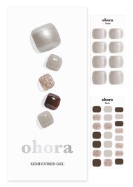 ohora Official PD-016-J: P Urban Brown/Ohola Gel Nail Seal Hardening Type Nail Seal Gel Nail Foot Se
