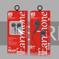 [ HOT ] U51 Macarons Stereo Headset Handsfree Extra Bass Earphones U51