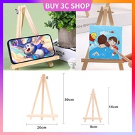 Mini Wooden Phone Stand Holder Tablet Stand Art Holder Artwork Display And Art Painting Drawing Ease
