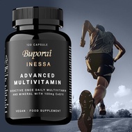 Multivitamin may include: Coenzyme Q10 100 mg, Vitamin D3 2000 IU, Vitamin K2 100 mcg, B vitamins, V