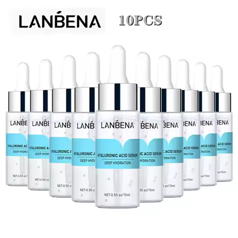 LANBENA Hyaluronic Acid Serum Snail Essence Face Cream Moisturizing Acne Treatment Repair Whitening 