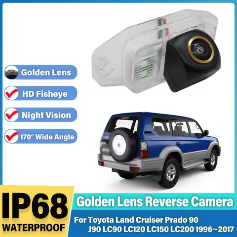 Rear Camera For Toyota Land Cruiser Prado 90 J90 LC90 LC120 LC150 LC200 1996~2015 2016 2017 Reverse 