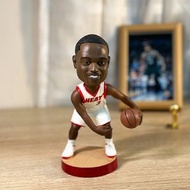 🔥籃球迷最愛🔥Dwyane Wade #1 NBA Bobblehead Figure 手辦 模型 搖頭 公仔 人偶玩具18cm高