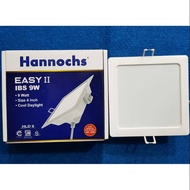 Hannochs easy II 9 Watt White LED Hannochs easy II 9 Watt square LED Downlight/